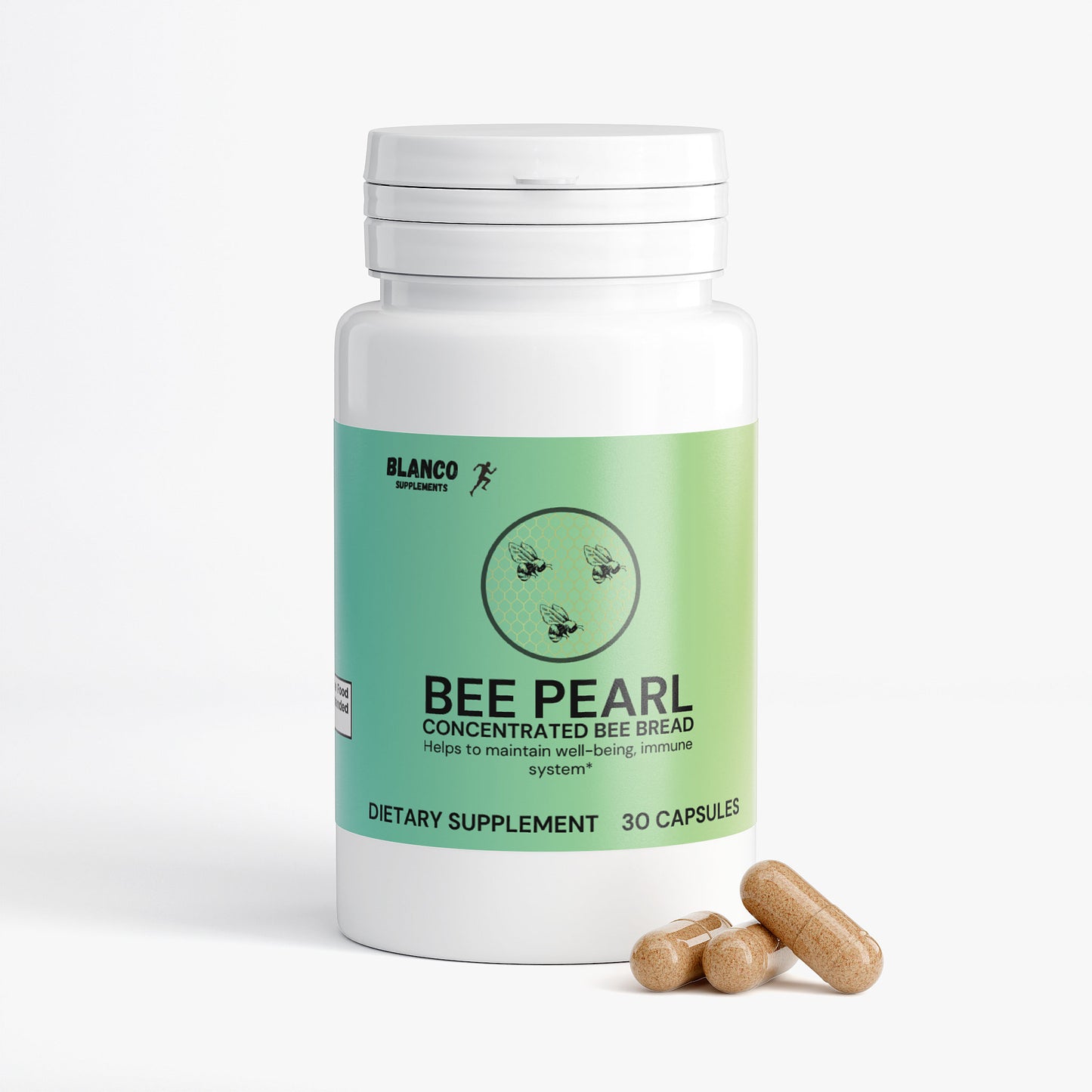 Cápsulas de perlas de abeja