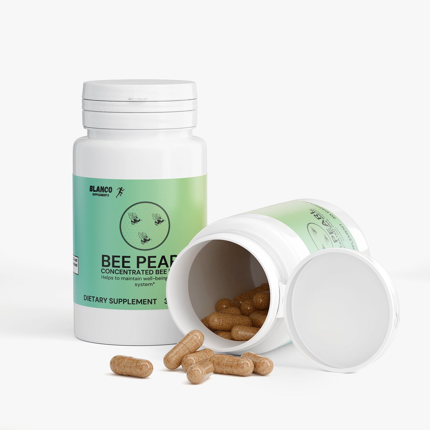Cápsulas de perlas de abeja